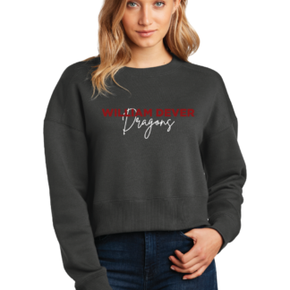 Ladies' Cropped Crewneck Sweatshirt